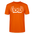 ICKE-Unisex T-Shirt mit Berliner Schnauze - Tieforange
