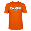 SCHNURZPIEPE-Unisex T-Shirt BIO II - Tieforange
