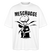 Berlin Shirt-MESCHUGGE - Unisex Oversize Bio-T-Shirt - Weiß