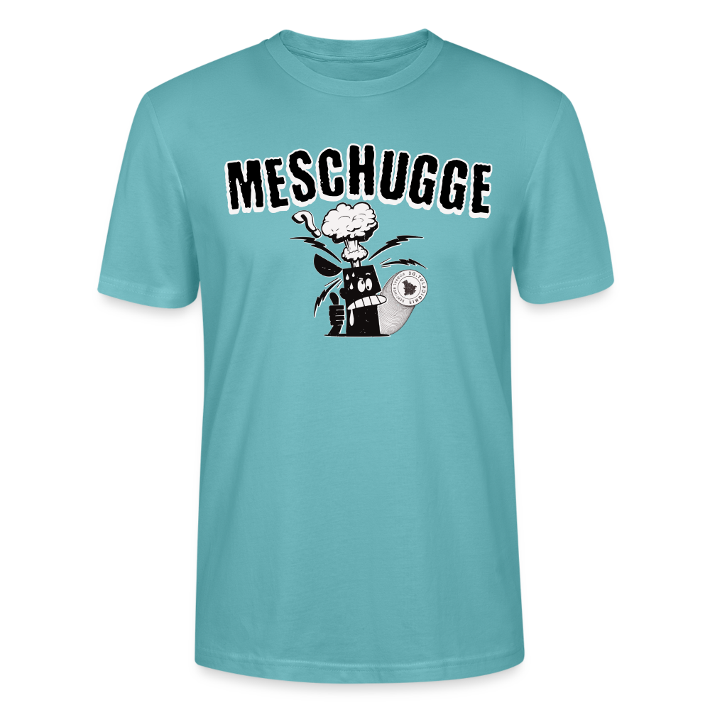 MESCHUGGE - Unisex BIO T-Shirt - Pastelltürkis