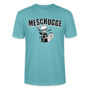 MESCHUGGE - Unisex BIO T-Shirt - Pastelltürkis