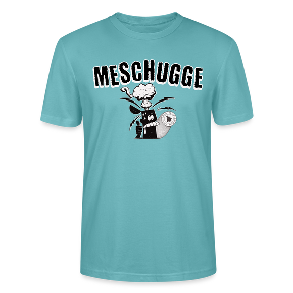 MESCHUGGE - Unisex BIO T-Shirt - Pastelltürkis