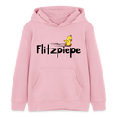 DIE FLITZPIEPE - Kinder Bio-Hoodie - Hellrosa