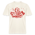 Berlin Shirt "JIBT NÜSCHT" - Weihnachts-RELAXED FIT Unisex Organic T-Shirt - Naturweiß 