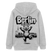 Berlin Souvenir-Teenager Bio-Hoodie-BERLIN ICK LIEBE DIR - Grau meliert