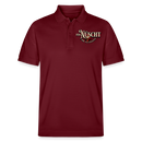 Weihnachten Berlin-JIBT NÜSCHT IHR FLITZPIEPEN-Unisex Bio-Poloshirt - Burgunderrot