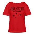 JIBT NÜSCHT IHR FLITZPIEPEN-Rundhals Frauen Bio-T-Shirt - Rot
