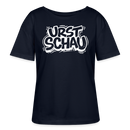Ostalgie-Rundhals Frauen Bio-T-Shirt-URST SCHAU - Navy