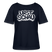 Ostalgie-Rundhals Frauen Bio-T-Shirt-URST SCHAU - Navy