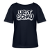 Ostalgie-Rundhals Frauen Bio-T-Shirt-URST SCHAU - Navy