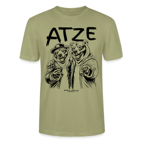 Beste Freunde-ATZE-Unisex T-Shirt - Nebelgrün