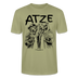 Beste Freunde-ATZE-Unisex T-Shirt - Nebelgrün