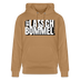 WIE LATSCH UND BOMMEL - Unisex Bio-Hoodie - Karamell 