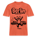 Berlin Souvenir- RELAXED FIT Unisex Bio T-Shirt-BERLIN ICK LIEBE DIR - Hellrot