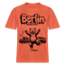 Berlin Souvenir- RELAXED FIT Unisex Bio T-Shirt-BERLIN ICK LIEBE DIR - Hellrot