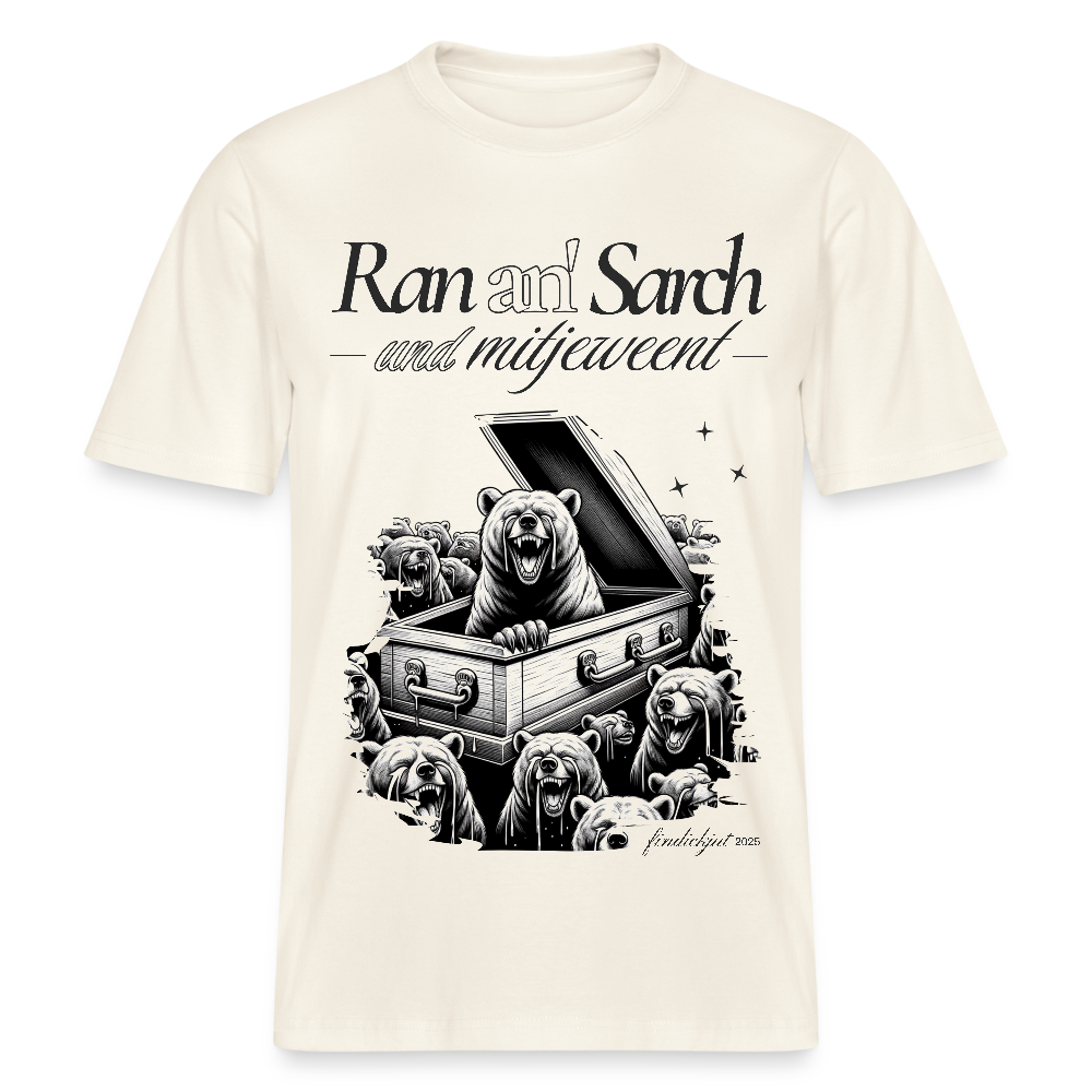 Ran an Sarch-Relaxed Fit Unisex Bio-T-Shirt I - Naturweiß 