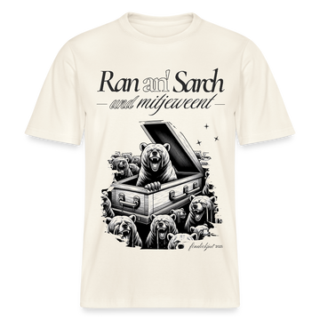 Ran an Sarch-Relaxed Fit Unisex Bio-T-Shirt I - Naturweiß 