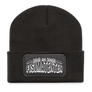 Berliner Schnauze-MACH MA KEENE FISIMATENTEN-Beanie - Dunkelgrau