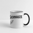 BERLINER SCHNAUZE-Panoramatasse - Weiß/Schwarz