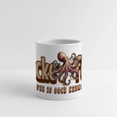 Der Kaffee des Osten-MUCKEFUCK-Panoramatasse - Weiß