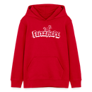 FLITZPIEPE-Teenager Bio-Hoodie - Rot