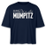 MUMPITZ-Frauen Boxy Bio-T-Shirt-dunkel - Navy