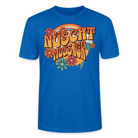 BERLINER RETRO-NÜSCHT MUSS ICK-Unisex T-Shirt BIO - Pfauenblau