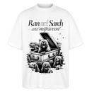 Ran an Sarch-Oversized Unisex Bio T-Shirt I - Weiß