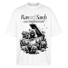 Ran an Sarch-Oversized Unisex Bio T-Shirt I - Weiß
