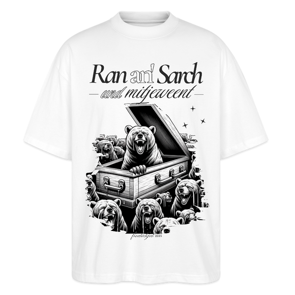 Ran an Sarch-Oversized Unisex Bio T-Shirt I - Weiß