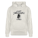 DRUFF JESCHISS'N-Unisex Bio-Hoodie - Beige meliert