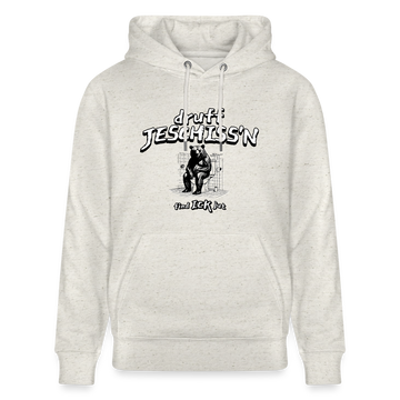 DRUFF JESCHISS'N-Unisex Bio-Hoodie - Beige meliert