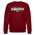 SCHNURZPIEPE-Unisex Bio-Sweatshirt - Burgunderrot