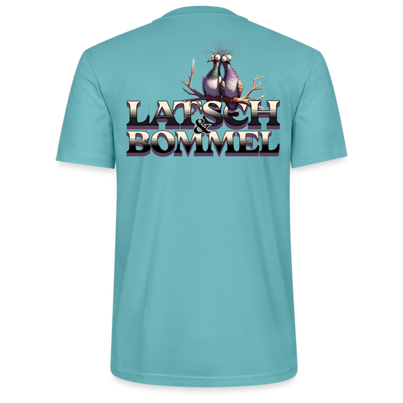 BERLINER LATSCH UND BOMMEL - Unisex T-Shirt - Pastelltürkis