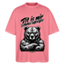 Dit is mir SCHNURZPIEPEOversized Unisex Bio T-Shirt - Pink 
