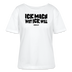 ICK MACH WAT ICK WILL-Rundhals Frauen Bio-T-Shirt III - Weiß