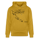 Weihnachten in Berlin 25-JIBT NÜSCHT-Unisex Bio-Hoodie II - Ocker