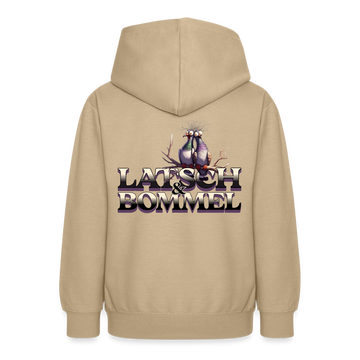 BERLINER LATSCH UND BOMMEL - Teenager Hoodie - Sand