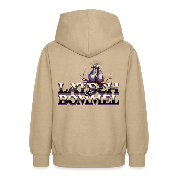 BERLINER LATSCH UND BOMMEL - Teenager Hoodie - Sand