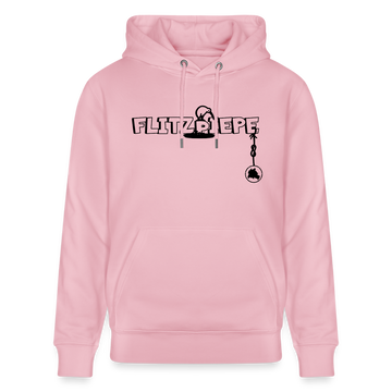 EINE FLITZPIEPE - Unisex Bio-Hoodie - Hellrosa