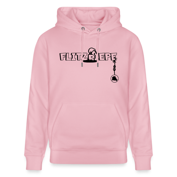 EINE FLITZPIEPE - Unisex Bio-Hoodie - Hellrosa