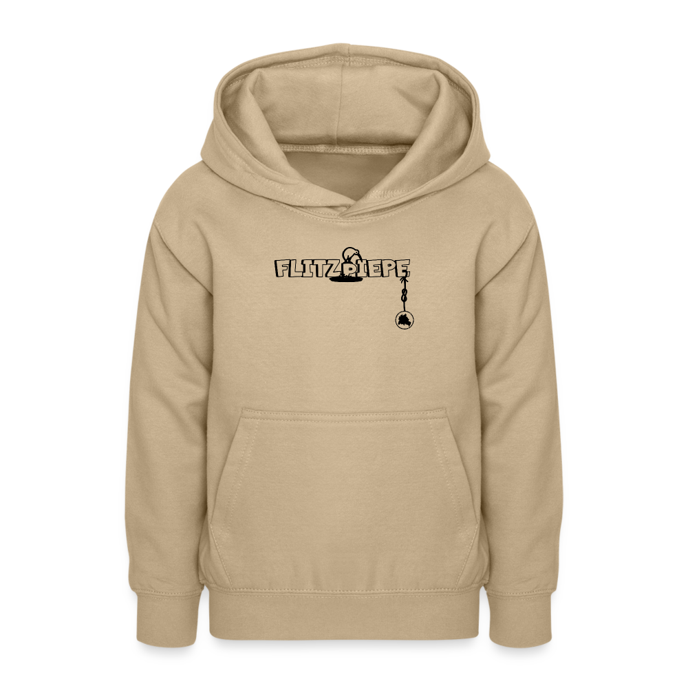 EINE FLITZPIEPE - Teenager Hoodie - Sand