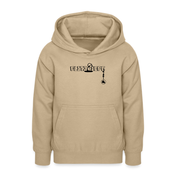 EINE FLITZPIEPE - Teenager Hoodie - Sand