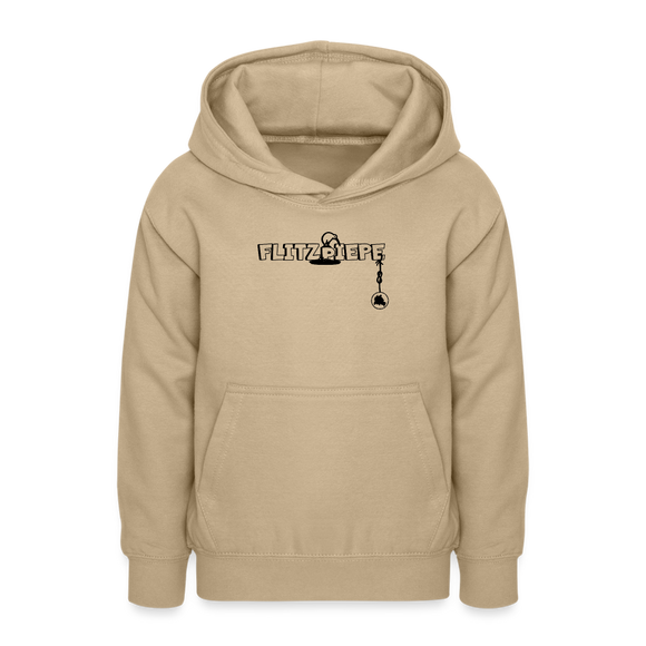 EINE FLITZPIEPE - Teenager Hoodie - Sand