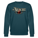 JIBT NÜSCHT IHR FLITZPIEPEN- Unisex Bio-Sweatshirt - Dunkles Petrol