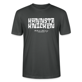 KANNSTE KNICKEN-Unisex T-Shirt  mit echt Berliner Schnauze - Anthrazit
