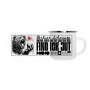Berlin Souvenir-FIND ICK JUT-Panorama Emaille-Tasse - Weiß