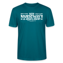 Berliner Spruch-Berliner Lob-NICH ANJESCHISSN-Unisex T-Shirt - Ozeanblau