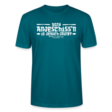 Berliner Spruch-Berliner Lob-NICH ANJESCHISSN-Unisex T-Shirt - Ozeanblau