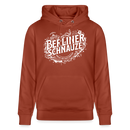 BERLIN SCHNAUZE als Souvenir-Unisex Bio-Hoodie - Terrakotta